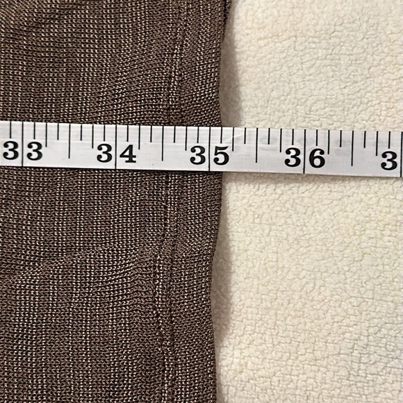 EUC like new brown Diktons knit dress size medium 8/10 - Picture 9 of 9